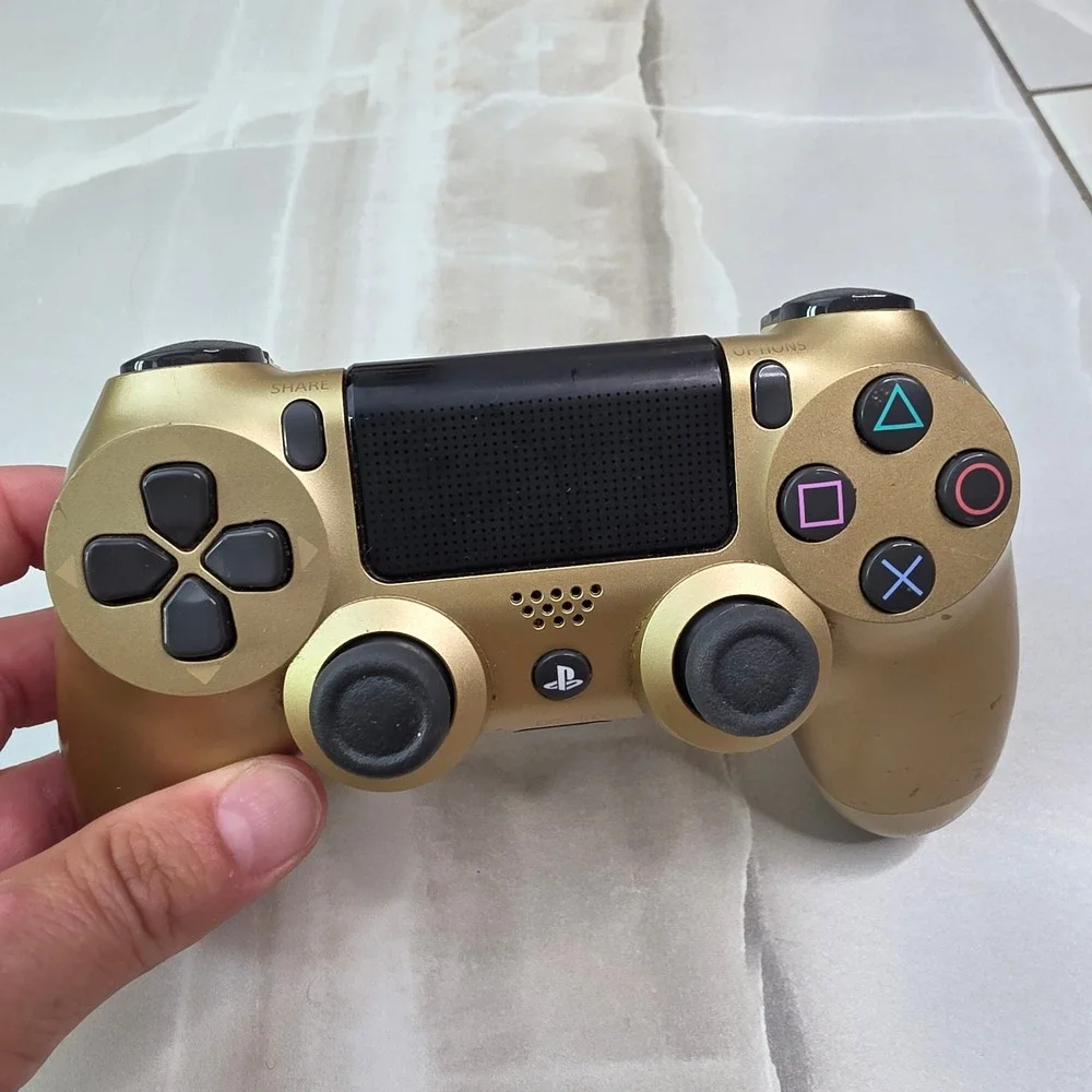Sony PlayStation 4 DualShock 4 Wireless Controller Gold PS4 CUH-ZCT2U S3